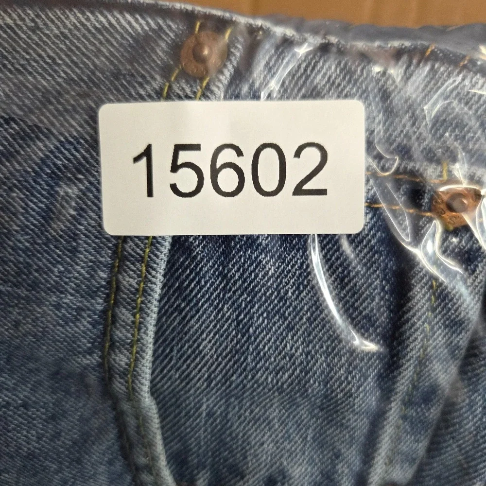 Levis 550 Jeans Mens 42x30 Light Wash Blue Relaxed‎ Tapered Denim Casual